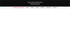 Desktop Screenshot of kabiny-gola.pl